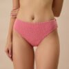 The Red Plaid Bikini Bottom